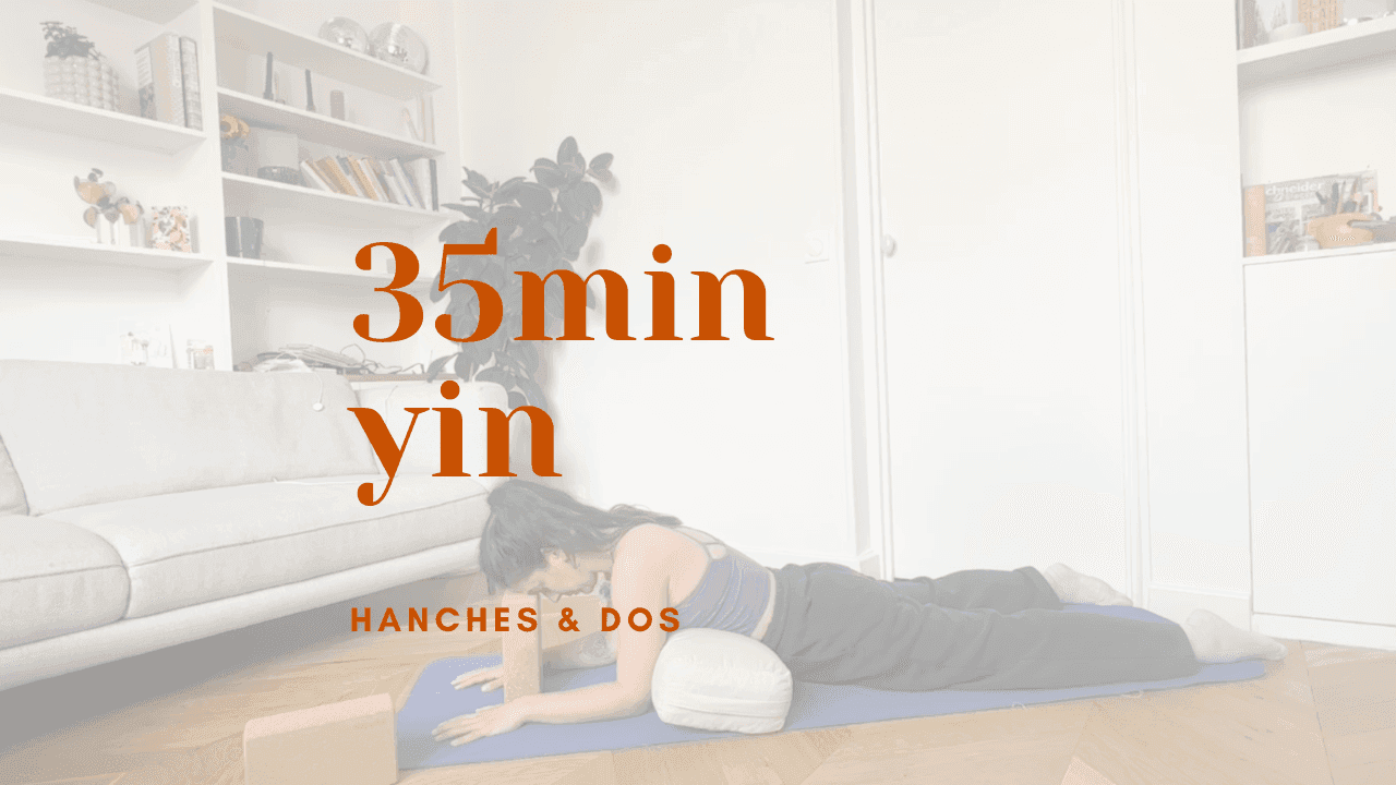 35 min - yin // hanches et dos